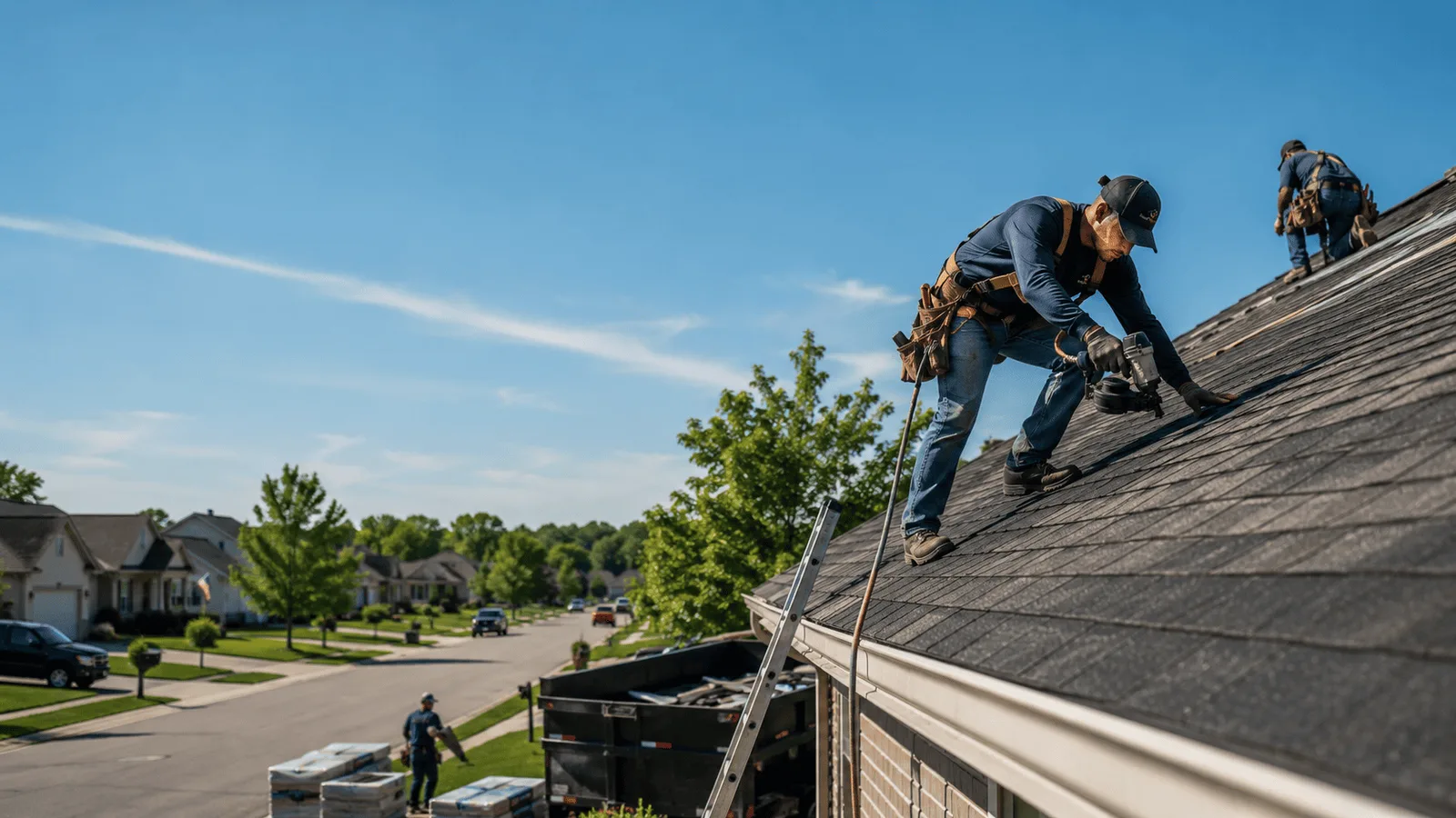 Roof Inspection in New Home, TX